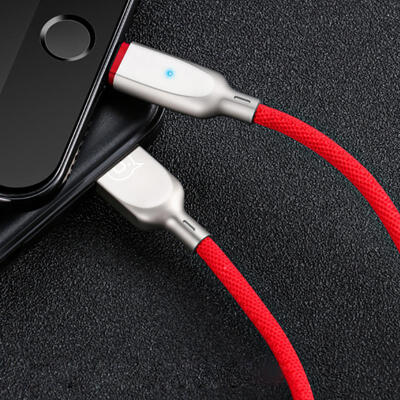 

Auto Disconnect USB Charging Cable Lightning Cable For IPhone X 8 7 6 Ipad