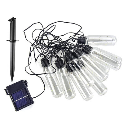 

DC45V 25W 246ft 75m 96 LEDs Multi-color Solar Powered Energy Hanging String Lights Outdoor Two Power Supply Solar Power & Bat
