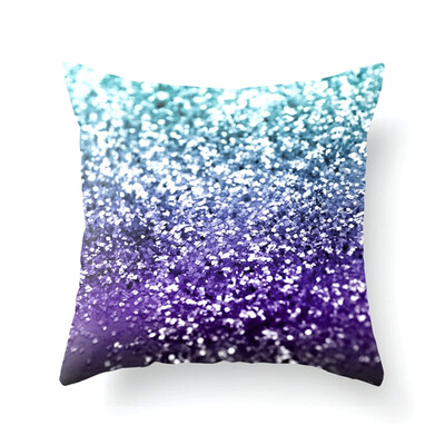

Multicolor Sequin Throw Pillow Case Cushion Cover Glitter Home Decor Cotton Linen Pillowcase Square 18" x 18