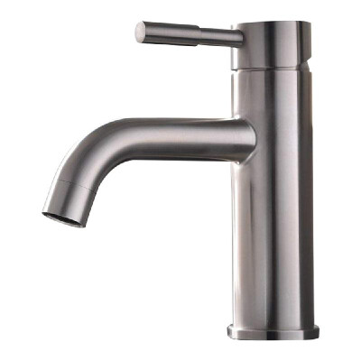 

Bathroom Faucet Single Handle Kitchen Bar Sink Basin Faucet Finished Stainless Steel Ceramic Valve Hot And Cold Water Mixed Water