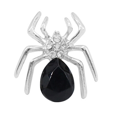 

Spider Rhinestone Brooch Pin Fashion Metal Jewelry Accessories Unisex Charm Gift