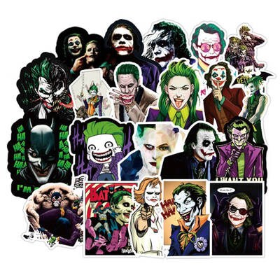 

50100pcs The Joker Stickers Aufkleber Vinyl Skateboard Guitar Travel Case Sticker