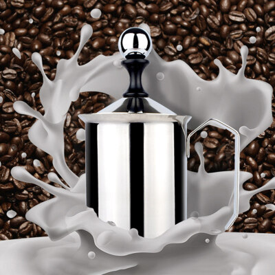 

Durable Stainless Steel Cappuccino Milk Foamer Milk Coffee Maker Kitchen Utensil