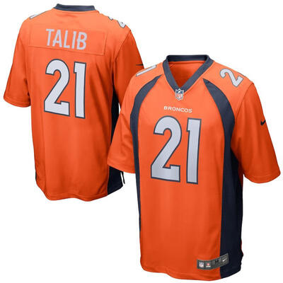 

Youth Football Jersey Denver Broncos Aqib Talib Orange Game Jersey