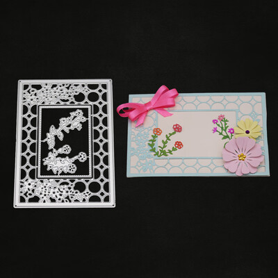 

Siaonvr New Flower Heart Metal Cutting Dies Stencils DIY Scrapbooking Album Paper Card