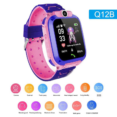 

Intelligent Kids Watch Q12B Smartwatch Phone Watch for Android IOS 2G SIM Card