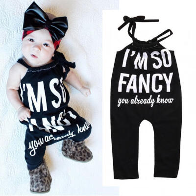 

0-18M Newborn Baby Girls Sleeveless Bodysuit Romper Jumpsuit Outfits Clothes