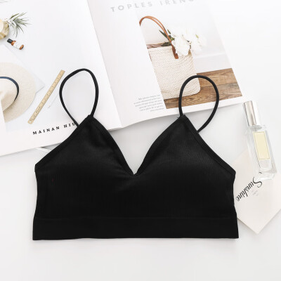 

〖Follure〗Female Ring-Free Cup Chest Sexy Bras Camisole Vest Women Comfortable Underwear