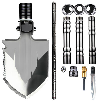 

FEIRSH outdoor engineering shovel knives German stick multi-purpose Tibetan shovel shovel folding shovel iron shovel shovel FG