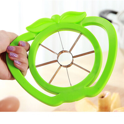 

〖Follure〗Kitchen Apple Slicer Cutter Pear Fruit Divider Tool Comfort Handle Peeler Green