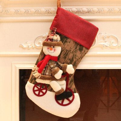 

Tailored Christmas Decorations New Year Gifts Santa Snowman Socks Christmas Socks Gift GN