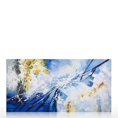 

Forest Landscape Oil Painting Wall Art Hand Painted Oil Painting on Canvas Abstract Artwork