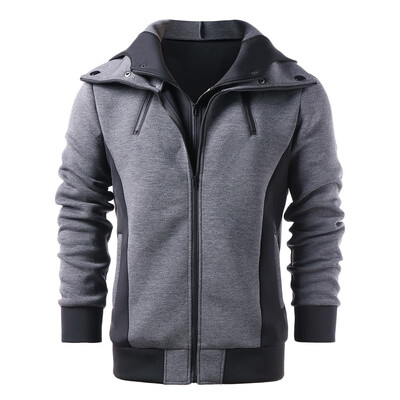 

Color Block Faux Twinset Hoodie