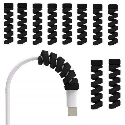 

10pcs Cable Cord Screw Phone Accessory Protects Cute for iPhone