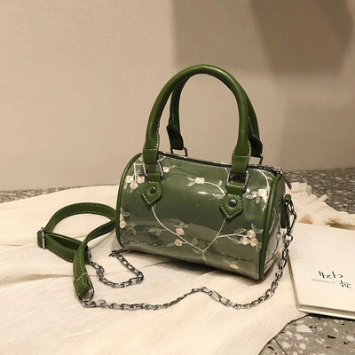 

Tailored Fashion Women Embroidery Beach Waterproof Handle Bag Leather Chain Crossbody Bag