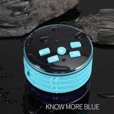 

F08 Wireless Bluetooth Speaker Waterproof Shower 3D Speaker With LED Mood Lights Suction Cup Hands-free Mic