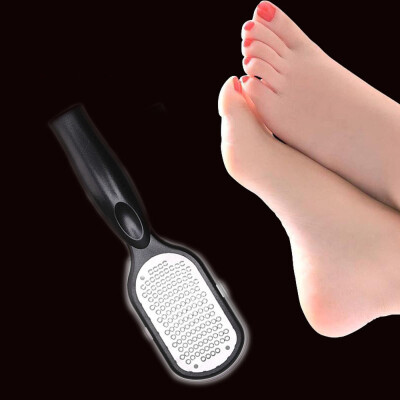 

〖Follure〗Micro plane Foot Rasp File Pedicure Callus Remover Hard Dead Skin Scrubber Black