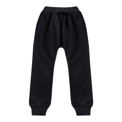 

Children Casual Trousers Cotton Cartoon Bird Warm Elastic Waist Harem Pants