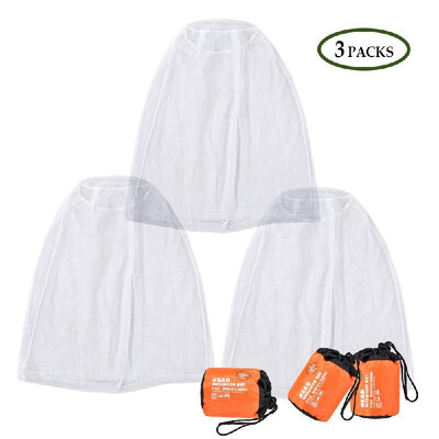 

Lixada Mosquito Mesh Net Protective Head Cover Insect Gnat Bee Repellent Netting Outdoor Gardening Bee Keeping Head Screen