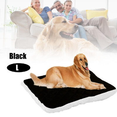 

Plush Pet Mat Soft Comfortable Warm Dog Bed Kennel Puppy Cushion Blanket Pet Supplies