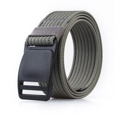 

New Unisex belt Solid Color Nylon Automatic Buckle Women belt Wear Resistant Casual Cowboy pants Wild Men belt