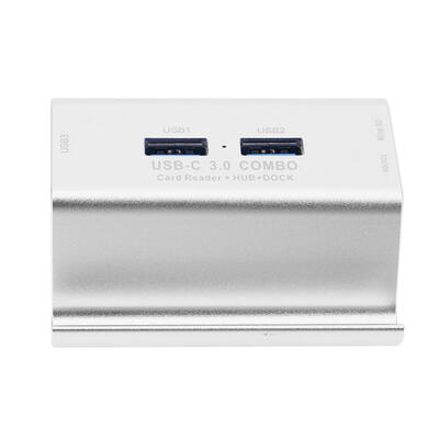 

3Ports USB30 HUB with SDTF OTG Card Reader for PC Phone Laptop