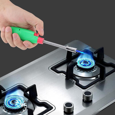 

Greensen Refillable Gas Lighter BBQ Outdoors 360°Flexible Hose Kitchen Stove Ignitor