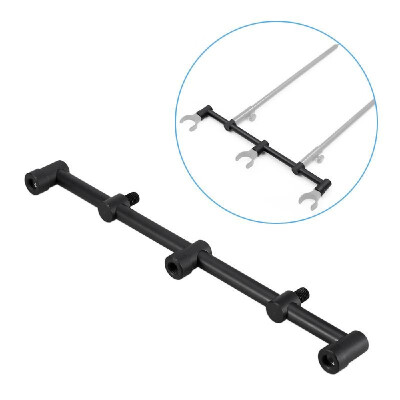 

Carp Fishing Buzz Bars Fishing Rod Holder Black Buzzer Bar Fishing Pole Rest Holder Fishing Alarm Rest Pack