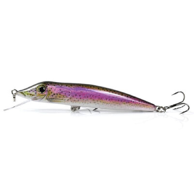 

125cm 13g Fishing Minnow Lure 3D Eyes Plastic Hard Bait Artificial Fishing Bait