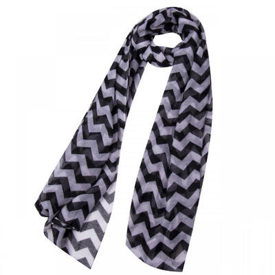 

Women&39s Fashion Multicolors Block Chunk Circle Double Loop Scarf Wrap