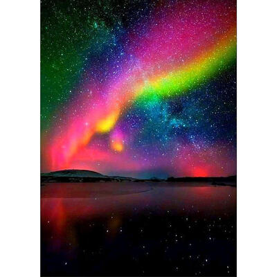 

5D DIY Full Drill Diamond Painting Aurora Cross Stitch Embroidery Mosaic