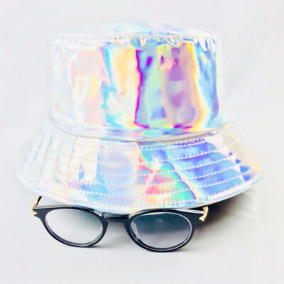 

Laser Basin Cap Travel Reflective Sunscreen Protection Waterproof Fisherman Hat