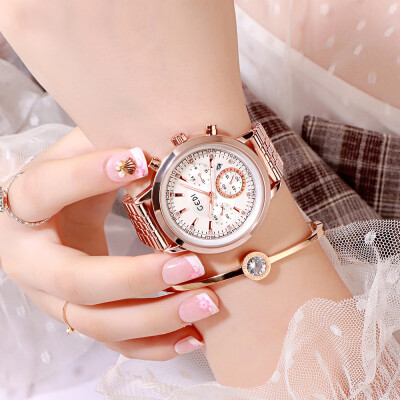 

Ultra-thin Korean version of the simple tide watch men&women students waterproof couple watch watch