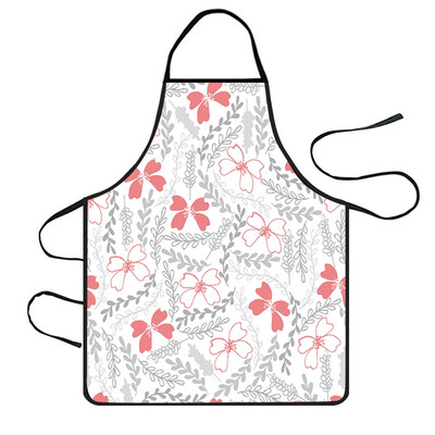 

Toponeto Home Women Waterproof Cute Cartoon Kitchen Restaurant Cooking Bib Apron Aprons