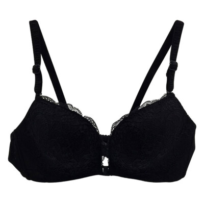 

New Underwear Bra Push Up Sexy Bra Front Closure Thick Cup Summer Lace Comfortable underwire Woman Adjusted-straps