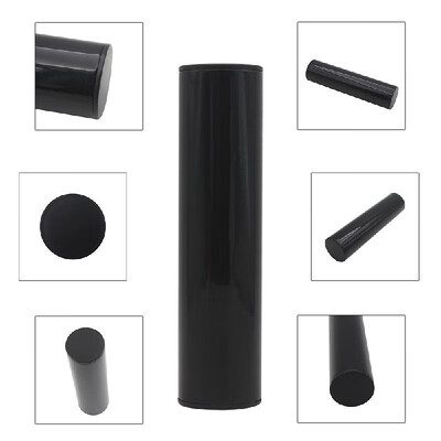 

Professional Stainless Steel Cylinder Sand Shaker Rhythm Musical Instruments Metal Hand Percussion Black