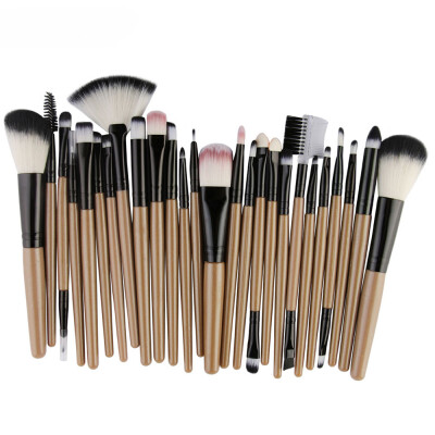 

Gobestart 25pcs Cosmetic Makeup Brush Blusher Eye Shadow Brushes Set Kit