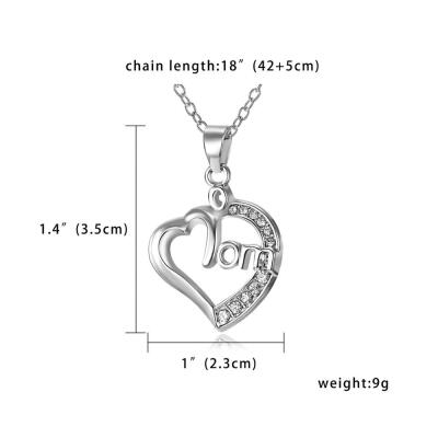 

2PCSet Personality Religious Totem Necklace & Pendants Hollow Letter Stitching Best Friends Lovers Necklace Ladies Birthday Gif