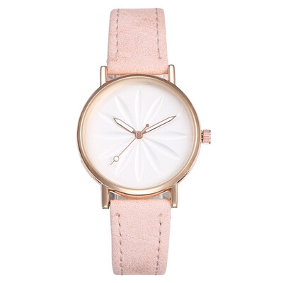 

RM Women Fashion Leather Band Analog Quartz Round Wrist Watch Watches