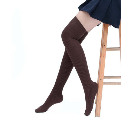 

New Girls Ladies Women Thigh High Over the Knee Socks Long Cotton Stockings Warm