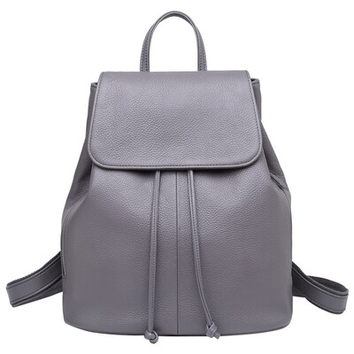 

European&American fashion leisure Ladies Leather backpack anti-theft shoulder bag