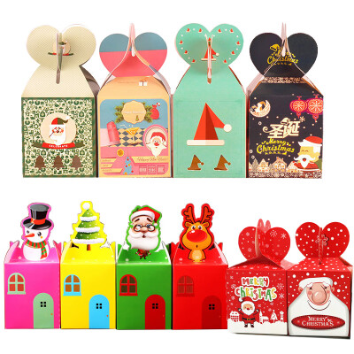 

Ke Liying 10 Pack Christmas Gifts Christmas Eve Apple Gift Box Peace Fruit Packaging Tray Apple Bag Candy Box Christmas Fruit Packaging Mix