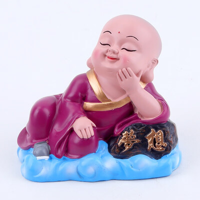 

Car decoration small monk doll creative gift crafts ornaments