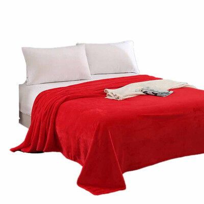

Gobestart Super Soft Warm Solid Warm Micro Plush Fleece Blanket Throw Rug Sofa Bedding