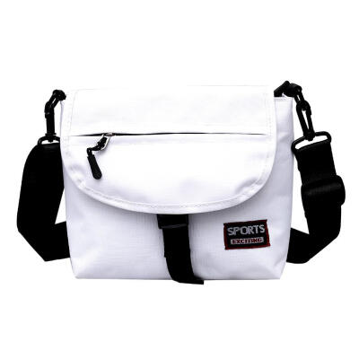 

Fashion Unisex Boys Girls Nylon Shoulder Bags Casual Zipper Crossbody Bag