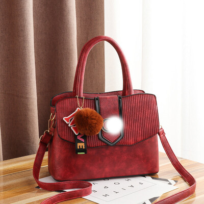 

2019 spring new fashion handbag female bag casual wild lady bag shoulder bag