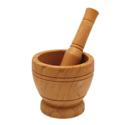 

Kitchen wood Grain Manual garlic Grinder Pharmacy medicine