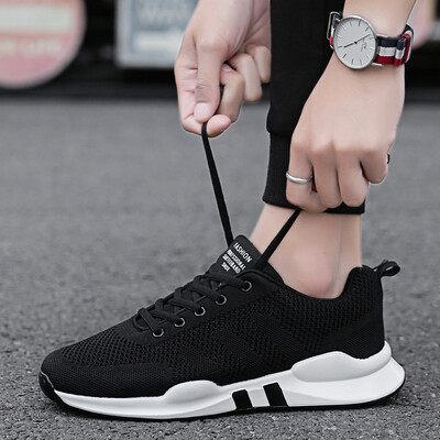

Sports shoes mens trend casual shoes mens wild tide shoes running shoes breathable mesh shoes