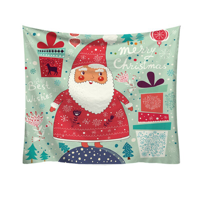 

〖Follure〗Christmas Fashion Tapestry Cartoon Pattern Style Decorative Tapestry Home Decor
