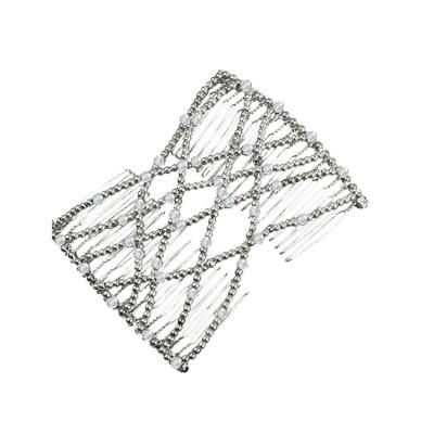 

Magic Beading Stretching Hair Comb Clip Women Hairpin Headwear Styling Tool